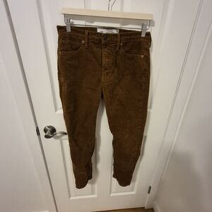 Women's Brown Corduroy Pants